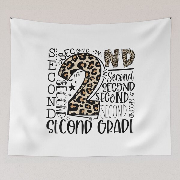 Item preview, Leopard Print 2nd Grade Back to School Gift– Wild Second Day Outfit for Kids designed and sold by Har-vee.