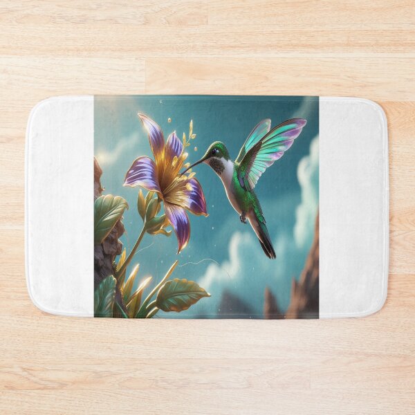 Item preview, Hummingbird Sipping Nectar on Alien Exoplanet designed and sold by Max Store.