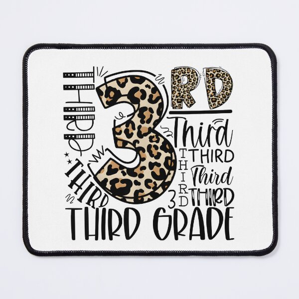 Item preview, Leopard Print 3rd Grade Back to School Gift– Wild Third Grade Outfit for Kids designed and sold by Har-vee.
