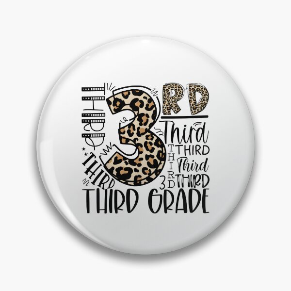 Item preview, Leopard Print 3rd Grade Back to School Gift– Wild Third Grade Outfit for Kids designed and sold by Har-vee.
