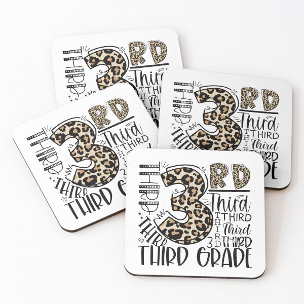 Item preview, Leopard Print 3rd Grade Back to School Gift– Wild Third Grade Outfit for Kids designed and sold by Har-vee.