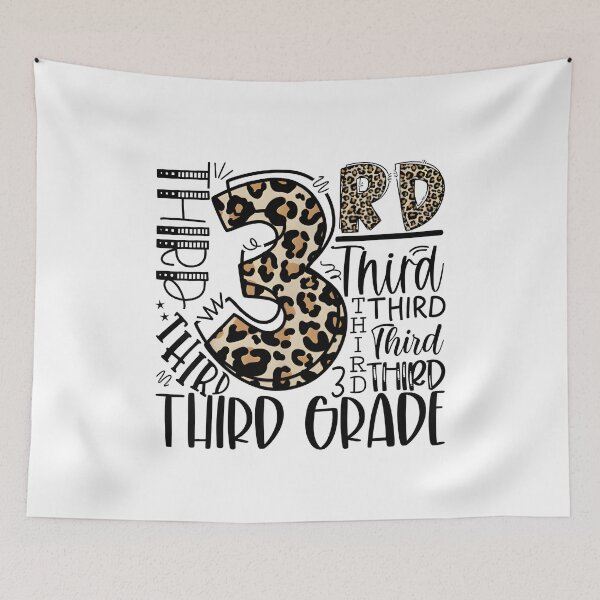 Item preview, Leopard Print 3rd Grade Back to School Gift– Wild Third Grade Outfit for Kids designed and sold by Har-vee.