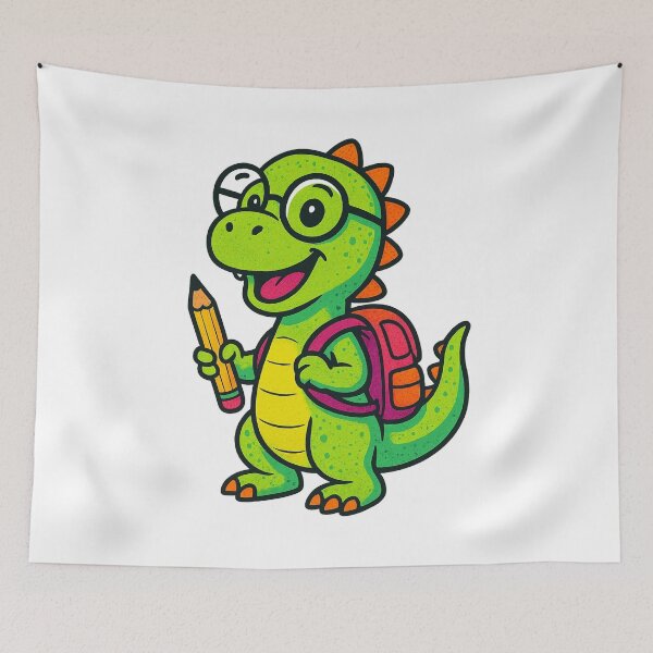 Item preview, Smart Dino Back to School  designed and sold by Uglyandcute.