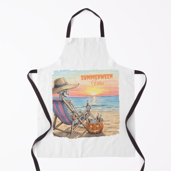 Item preview, Summerween Vibes Beach Skeleton designed and sold by ZooMax Designs.