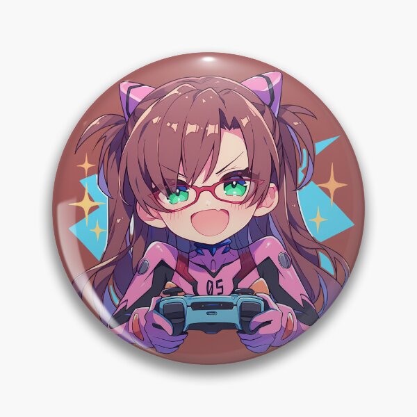 Item preview, Neon Makinami Mari Illustrious Vibrant Gaming Bliss Evangelion Anime designed and sold by mildaclairmo.