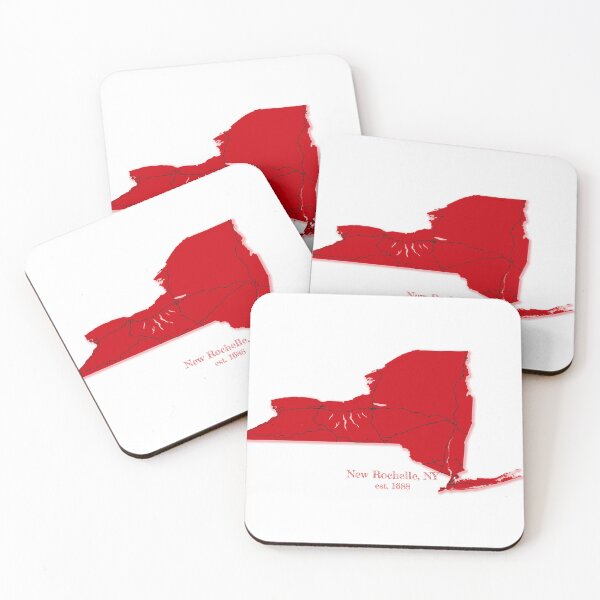 Item preview, New Rochelle, NY [Red] designed and sold by PhilbonianDezin.