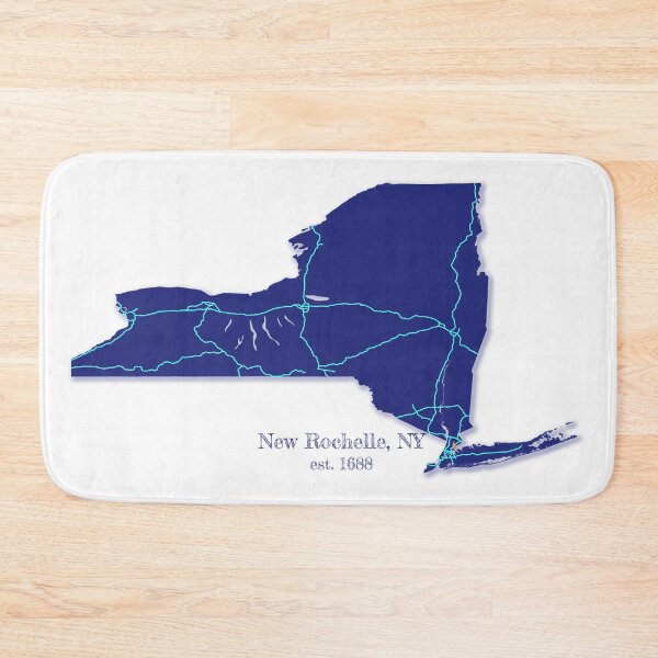 Item preview, New Rochelle, NY [Blue] designed and sold by PhilbonianDezin.
