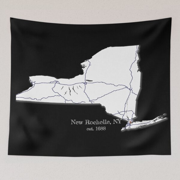 Item preview, New Rochelle, NY [White] designed and sold by PhilbonianDezin.