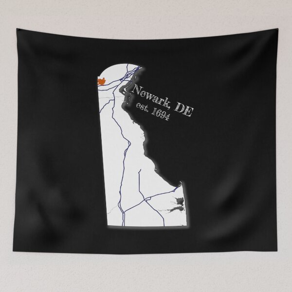 Item preview, Newark, DE [White] designed and sold by PhilbonianDezin.