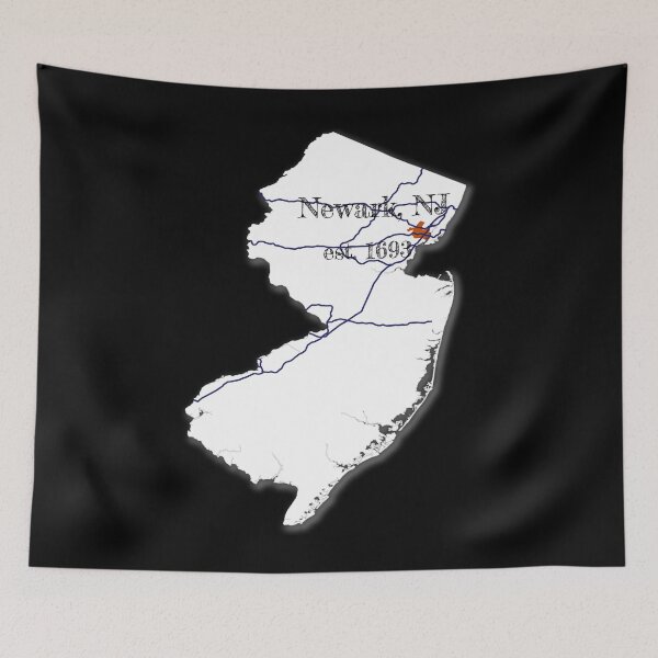 Item preview, Newark, NJ [White] designed and sold by PhilbonianDezin.
