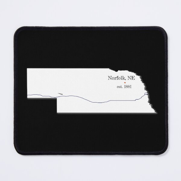 Item preview, Norfolk, NE [White] designed and sold by PhilbonianDezin.