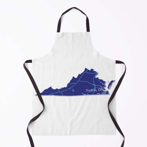 Item preview, Norfolk, VA [Blue] designed and sold by PhilbonianDezin.