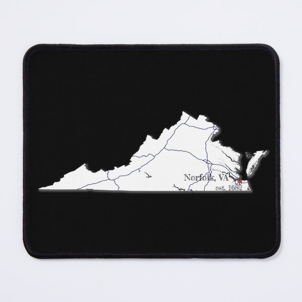Item preview, Norfolk, VA [White] designed and sold by PhilbonianDezin.