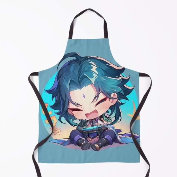 Item preview, Xiao Leprechaun Cryo Slayer Gaming Genshin Impact Game designed and sold by mildaclairmo.