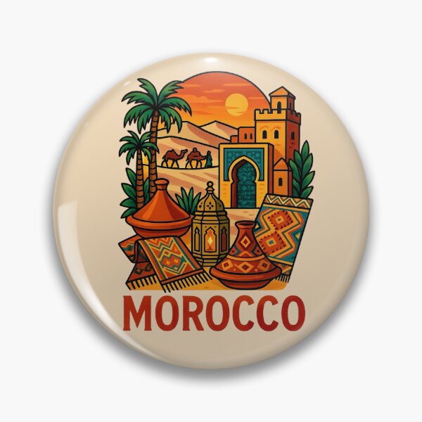 Item preview, Morocco - Marrakesh Markets & Desert Vibes designed and sold by Myra365Art.