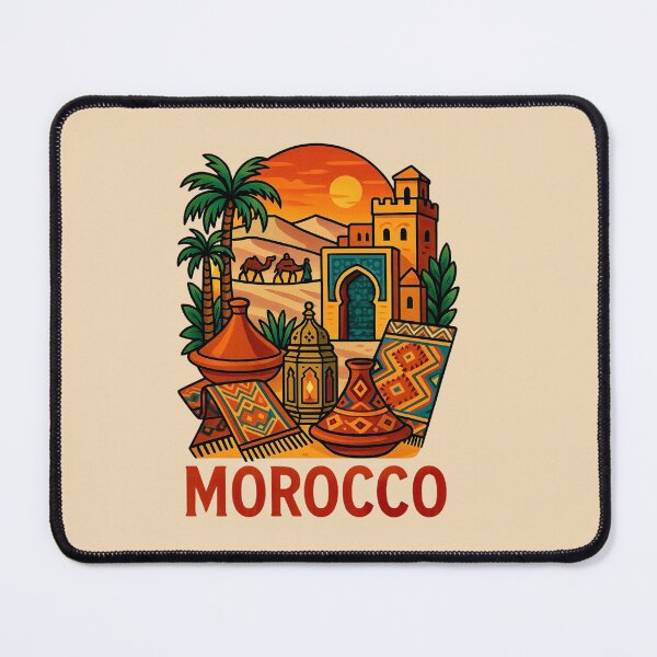 Item preview, Morocco - Marrakesh Markets & Desert Vibes designed and sold by Myra365Art.