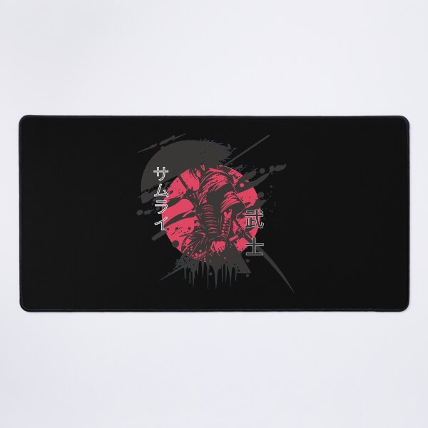 Item preview, Ronin Eclipse - Samurai Warrior in Crimson Moonlight designed and sold by ConfuseLab Alt.