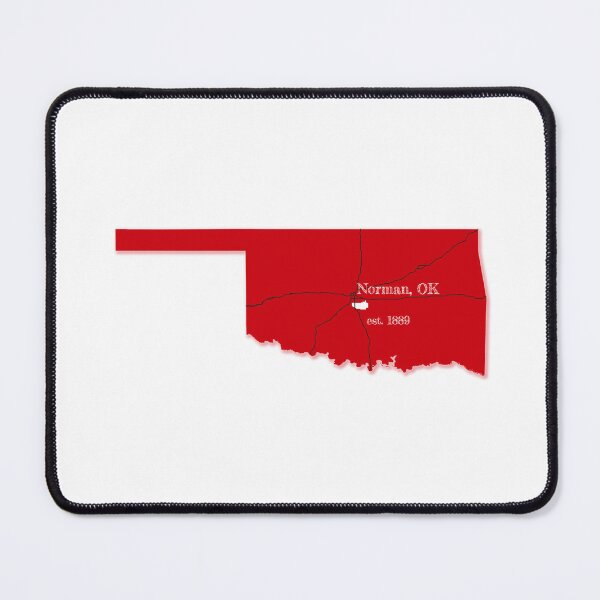 Item preview, Norman, OK [Red] designed and sold by PhilbonianDezin.