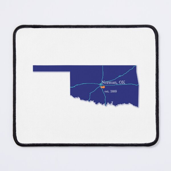 Item preview, Norman, OK [Blue] designed and sold by PhilbonianDezin.