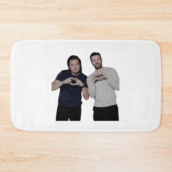 Item preview, Sebastian Stan & Chris Evans Heart designed and sold by LittleTurtle17.