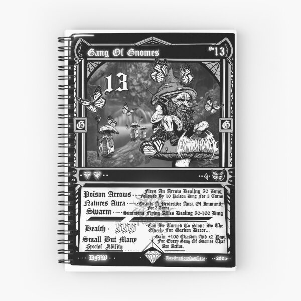 Item preview, Gang Of Gnomes (DNW Trading Card) designed and sold by Destination  Nowhere.