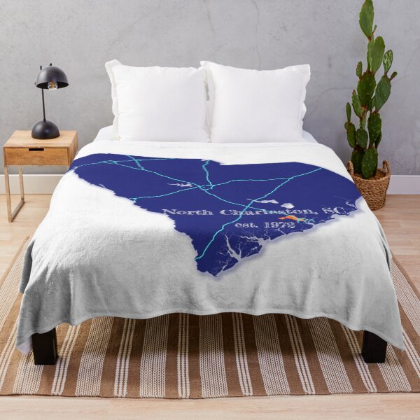 Item preview, North Charleston, SC [Blue] designed and sold by PhilbonianDezin.