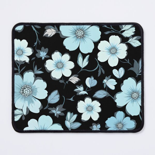 Item preview, Blue Floral Pattern designed and sold by JiffyGirls.