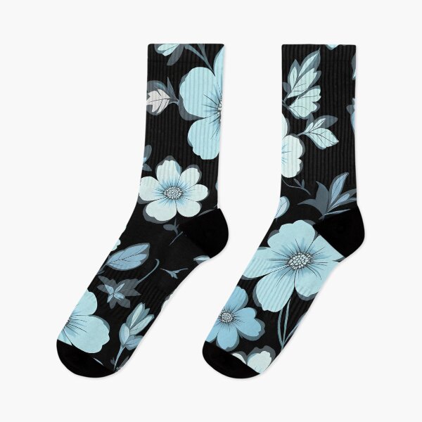 Item preview, Blue Floral Pattern designed and sold by JiffyGirls.