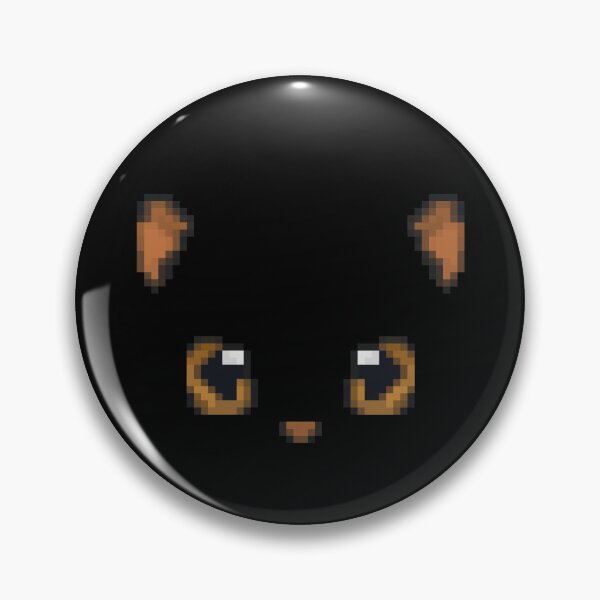 Artikelvorschau, Süßes Pixel-Katzengesicht entworfen und verkauft von theFAWWAZ.