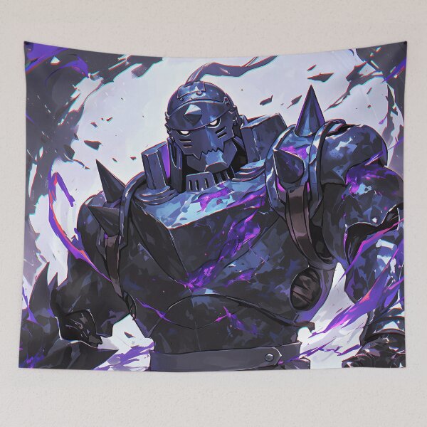 Item preview, Alphonse Elric Fullmetal Alchemist Anime Armored Soul Gentle Protector designed and sold by juniorcastros.