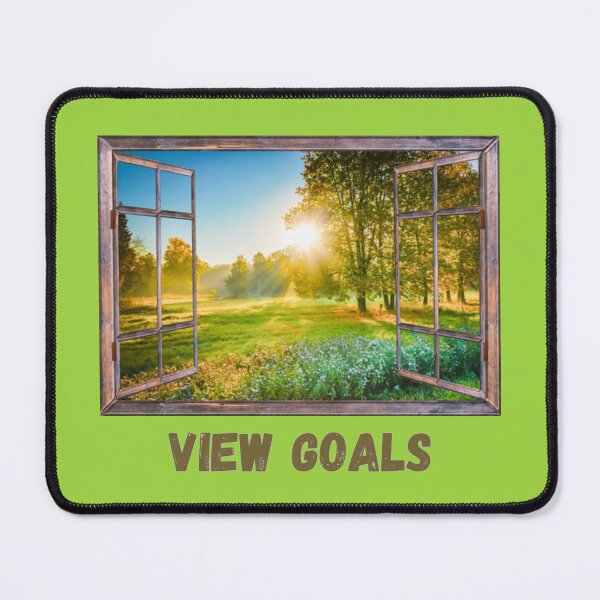 Item preview, View Goals (window and nature) designed and sold by MW SHOP.