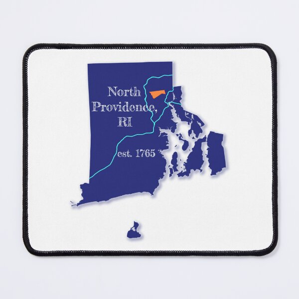 Item preview, North Providence, RI [Blue] designed and sold by PhilbonianDezin.