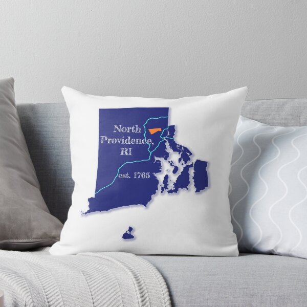 Item preview, North Providence, RI [Blue] designed and sold by PhilbonianDezin.