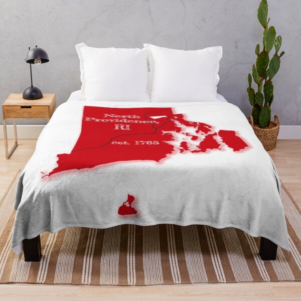 Item preview, North Providence, RI [Red] designed and sold by PhilbonianDezin.
