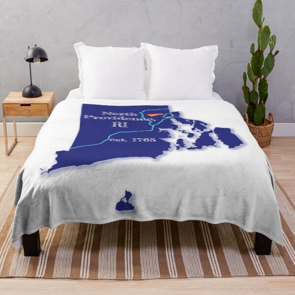Item preview, North Providence, RI [Blue] designed and sold by PhilbonianDezin.
