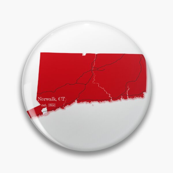 Item preview, Norwalk, CT [Red] designed and sold by PhilbonianDezin.