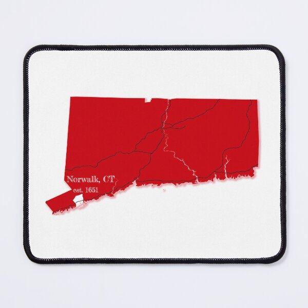 Item preview, Norwalk, CT [Red] designed and sold by PhilbonianDezin.