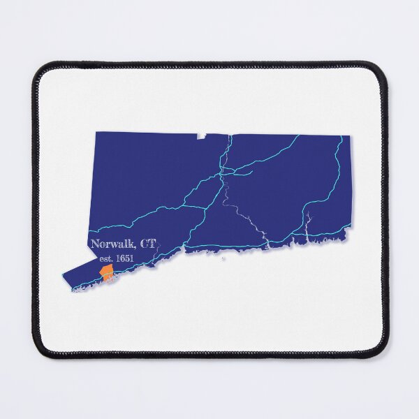 Item preview, Norwalk, CT [Blue] designed and sold by PhilbonianDezin.