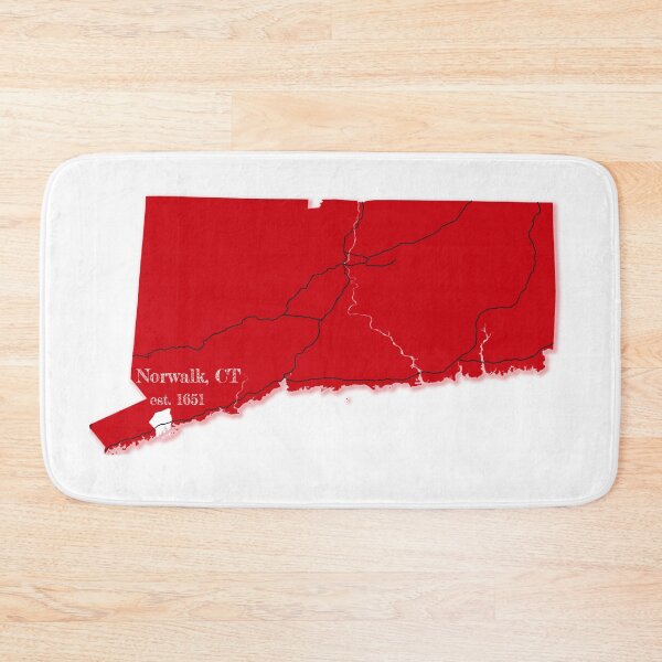 Item preview, Norwalk, CT [Red] designed and sold by PhilbonianDezin.