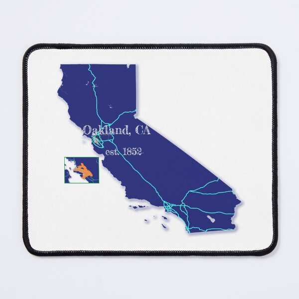 Item preview, Oakland, CA [Blue] designed and sold by PhilbonianDezin.