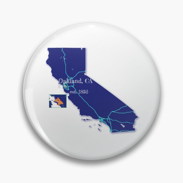 Item preview, Oakland, CA [Blue] designed and sold by PhilbonianDezin.