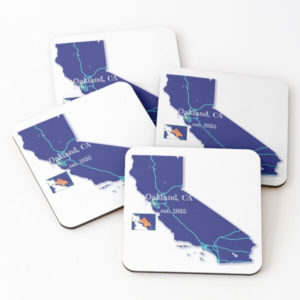 Item preview, Oakland, CA [Blue] designed and sold by PhilbonianDezin.