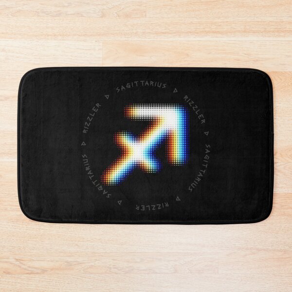 Item preview, Sagittarius Glitch – Expansive Halftone Zodiac Symbol in Motion designed and sold by H Jonas.