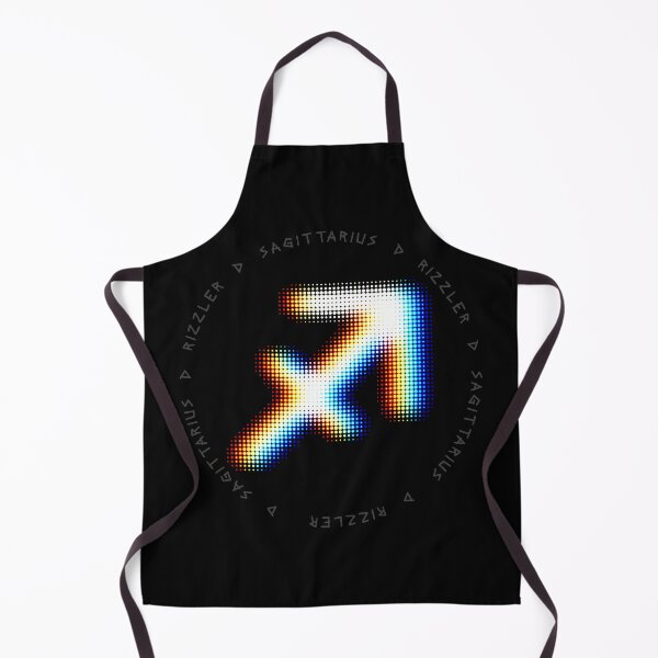 Item preview, Sagittarius Glitch – Expansive Halftone Zodiac Symbol in Motion designed and sold by H Jonas.