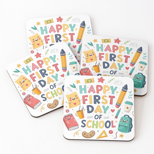 Item preview, happy first day of school designed and sold by GogoGrove.