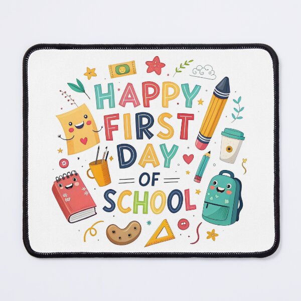 Item preview, happy first day of school designed and sold by GogoGrove.