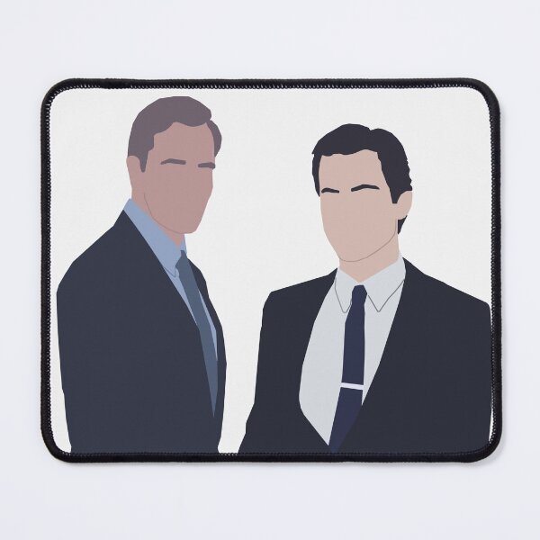Item preview, White Collar: Neal Caffrey and Peter Burke designed and sold by Cate Cattano Art.