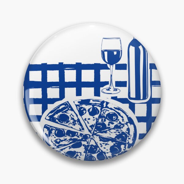 Item preview, Pizza and Wine Party designed and sold by MaiZephyr.