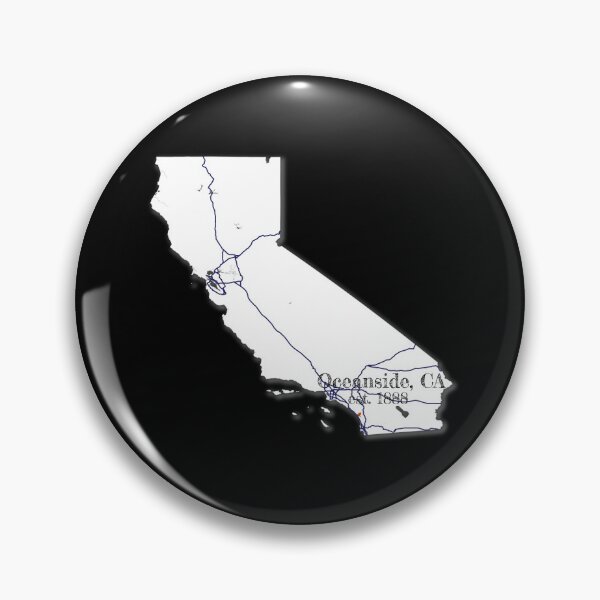 Item preview, Oceanside, CA [White] designed and sold by PhilbonianDezin.