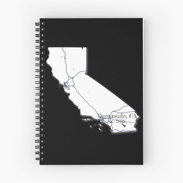 Item preview, Oceanside, CA [White] designed and sold by PhilbonianDezin.